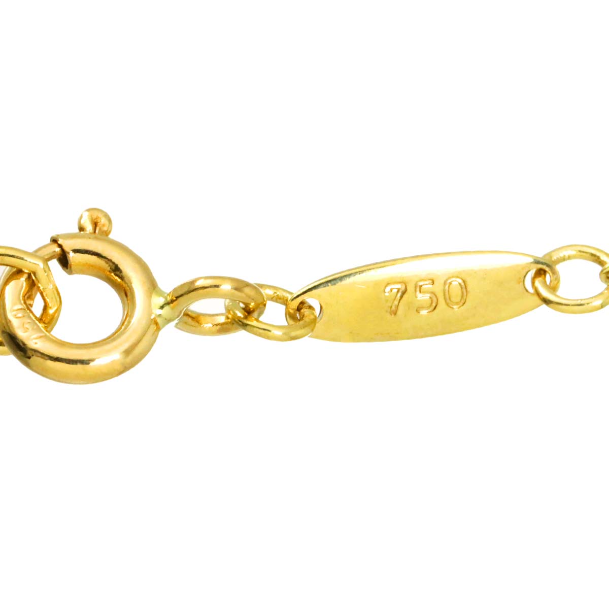 Teardrop Necklace 18K Yellow Gold 750