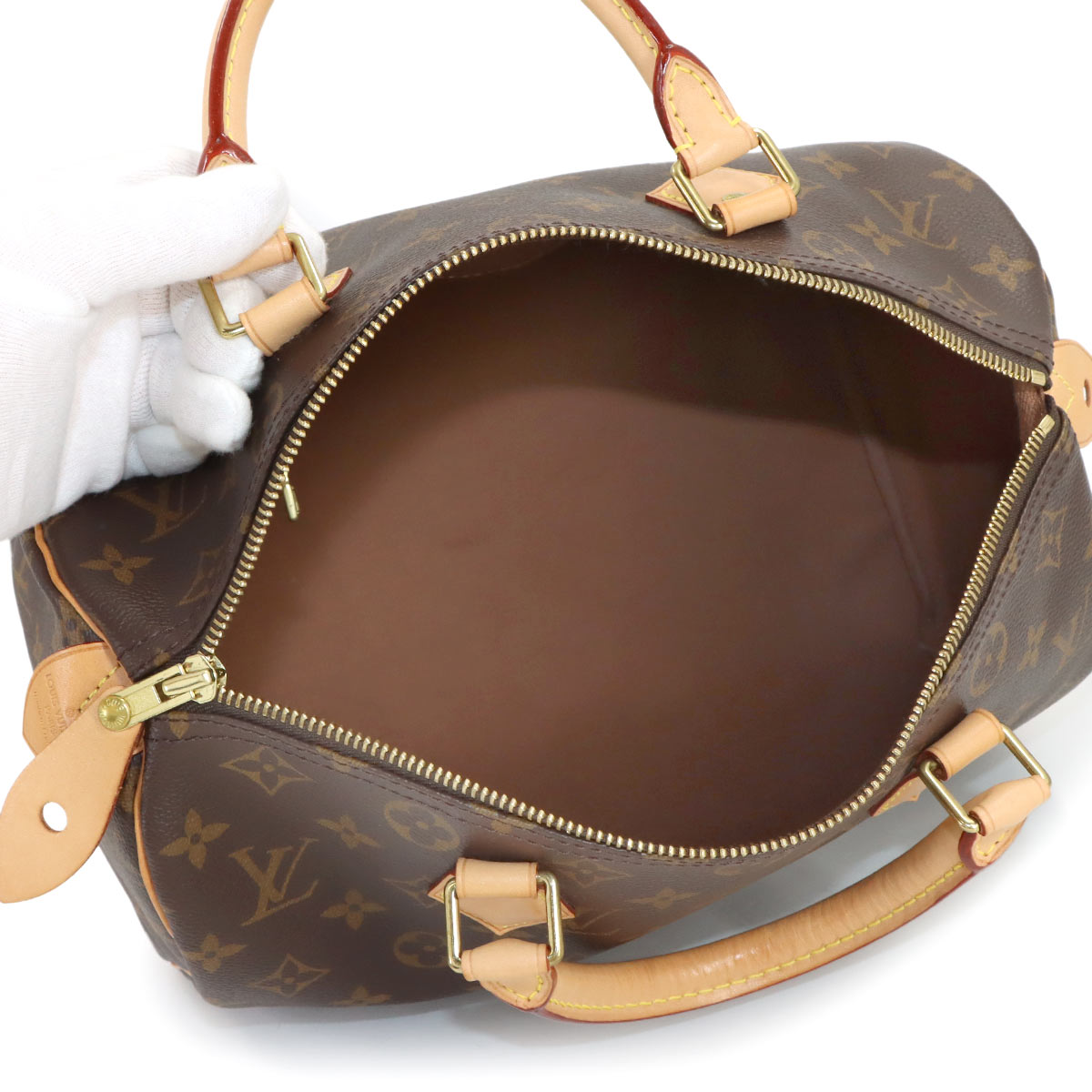 Monogram Speedy 30 Hand Bag Brown M41108 Purse