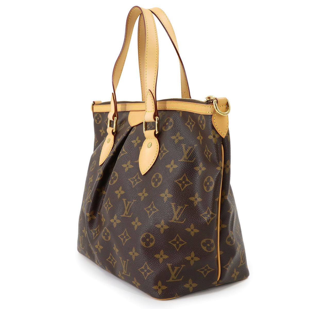 Monogram Palermo PM 2way Tote Shoulder Bag Brown M40145