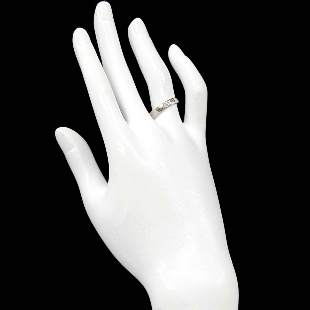 Hercules Ring 18K White Gold 750 Size55 6.75-7.25(US)