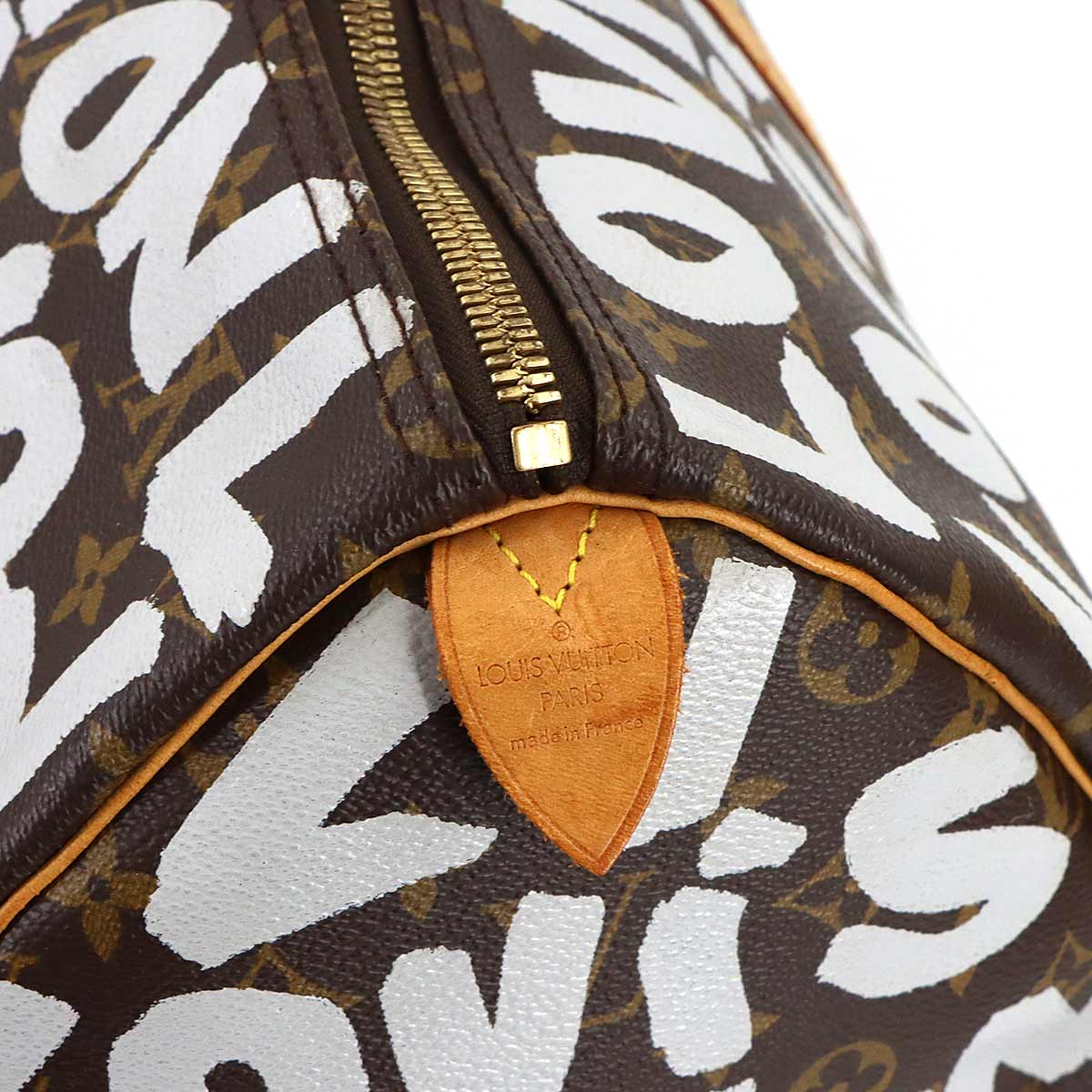Monogram Graffiti Keepall 50 Luggage Argent M92197