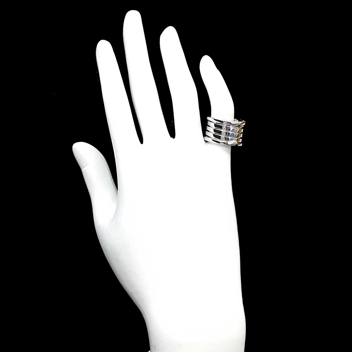 B-ZERO1 5 BAND Ring 18K White Gold 750 Size51 5.25(US)