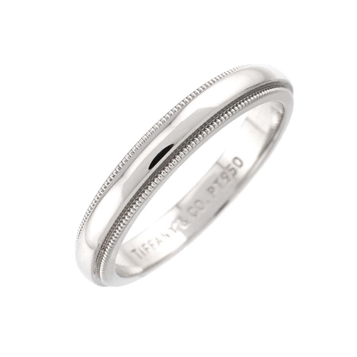 Milgrain Band Ring Pt Platinum Size5.75-6(US)
