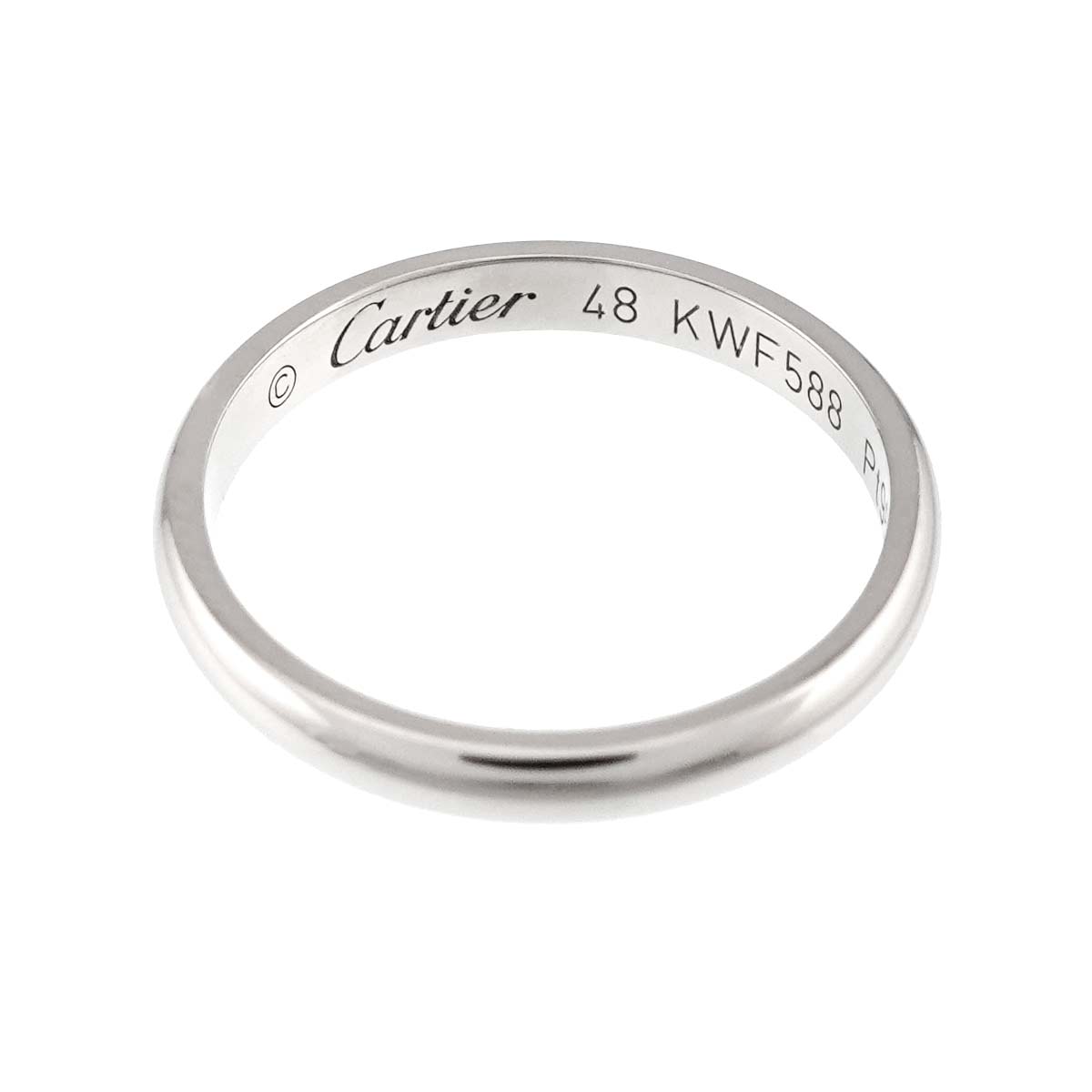 Classic Ring Platinum Size48 4.5(US)