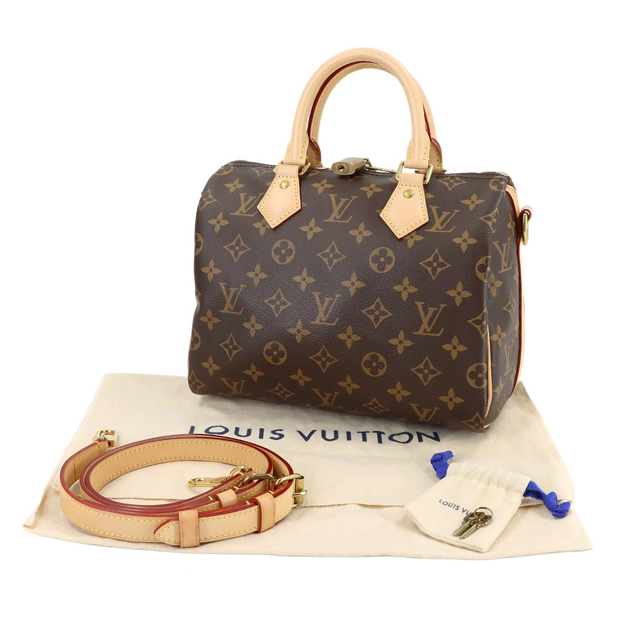 Monogram Speedy Bandouliere 25 2way Bag Brown M41113