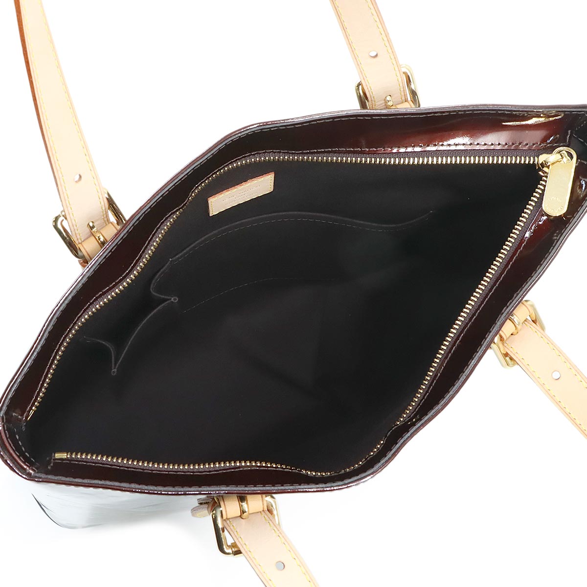 Monogram Vernis Brentwood Tote Bag Amarante M91994
