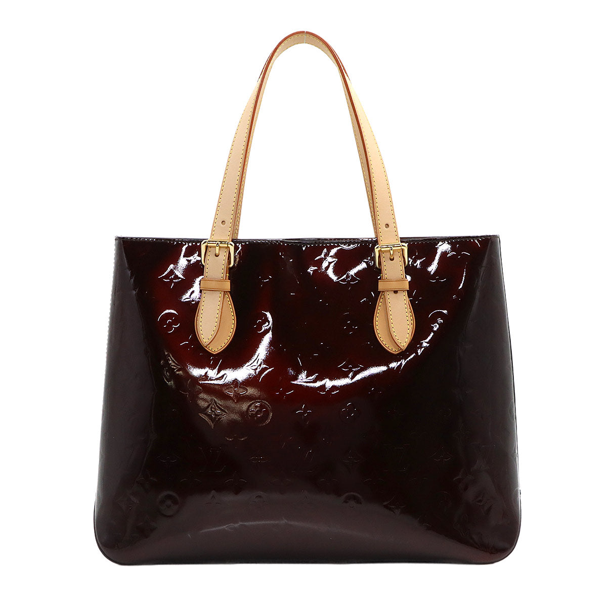 Monogram Vernis Brentwood Tote Bag Amarante M91994