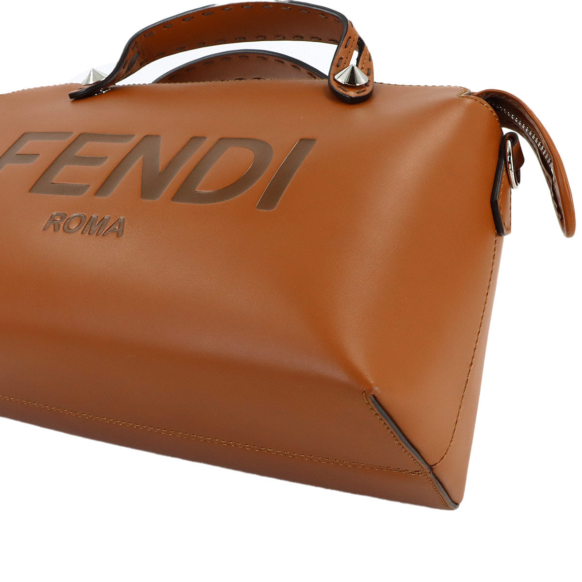 By The Way Medium 2way Hand Shoulder Bag Leather Brown 8BL146