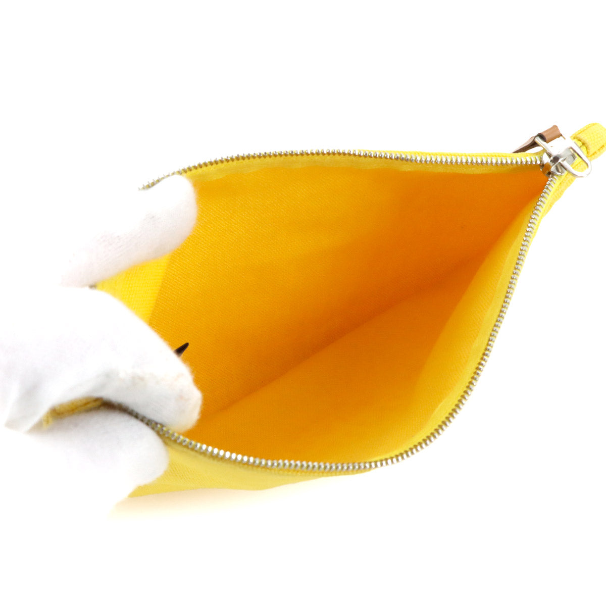 Yachting PM Pouch Canvas Yellow Purse