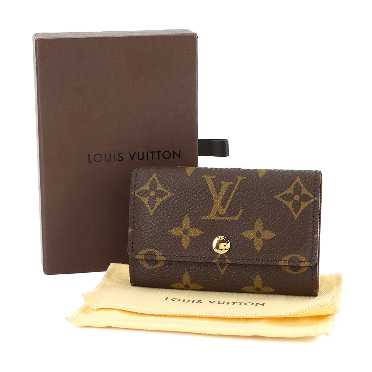 Monogram Multicles 6 Key Case Brown M62630