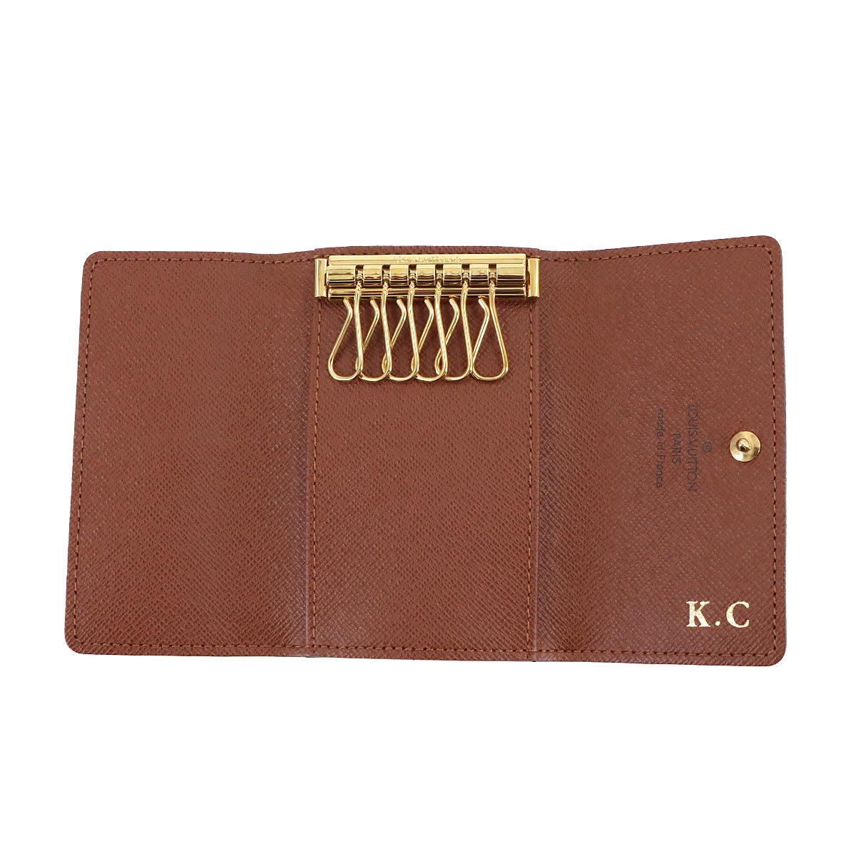 Monogram Multicles 6 Key Case Brown M62630