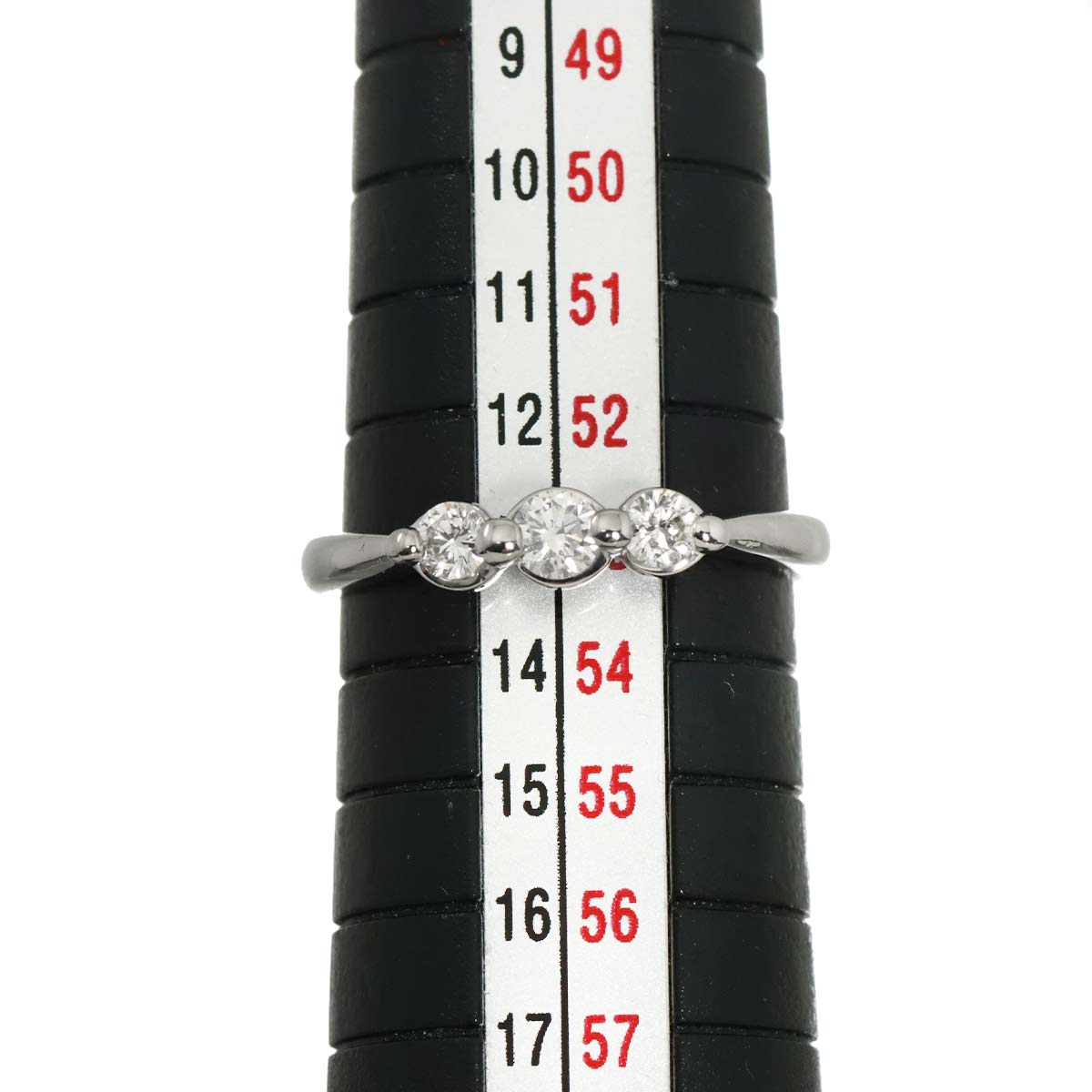 Diamond 0.30ct Ring Pt Platinum size6-6.25(US)
