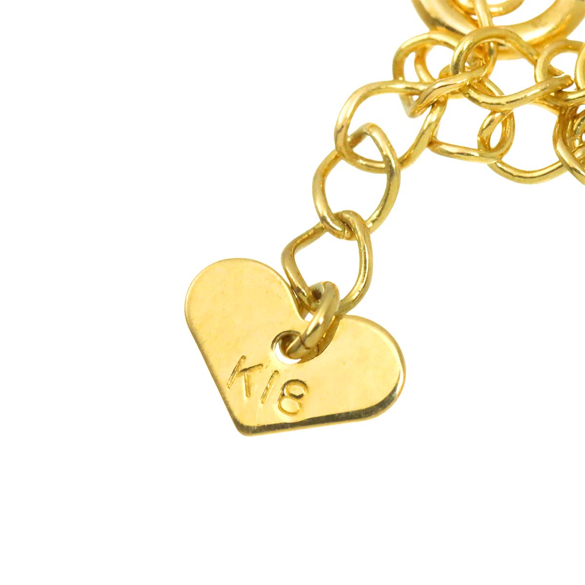 Diamond 0.50ct Bracelet K18 YG Yellow Gold 750