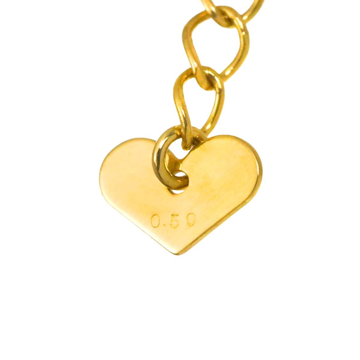 Diamond 0.50ct Bracelet K18 YG Yellow Gold 750