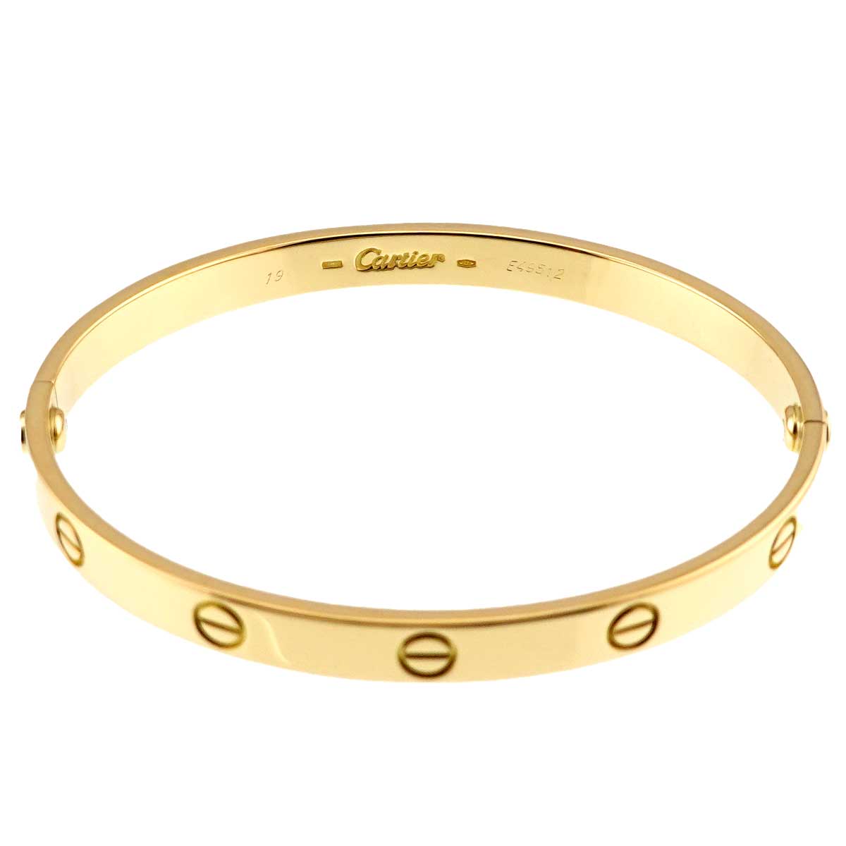 Love Bracelet Classic 18K Yellow Gold 750 Size19