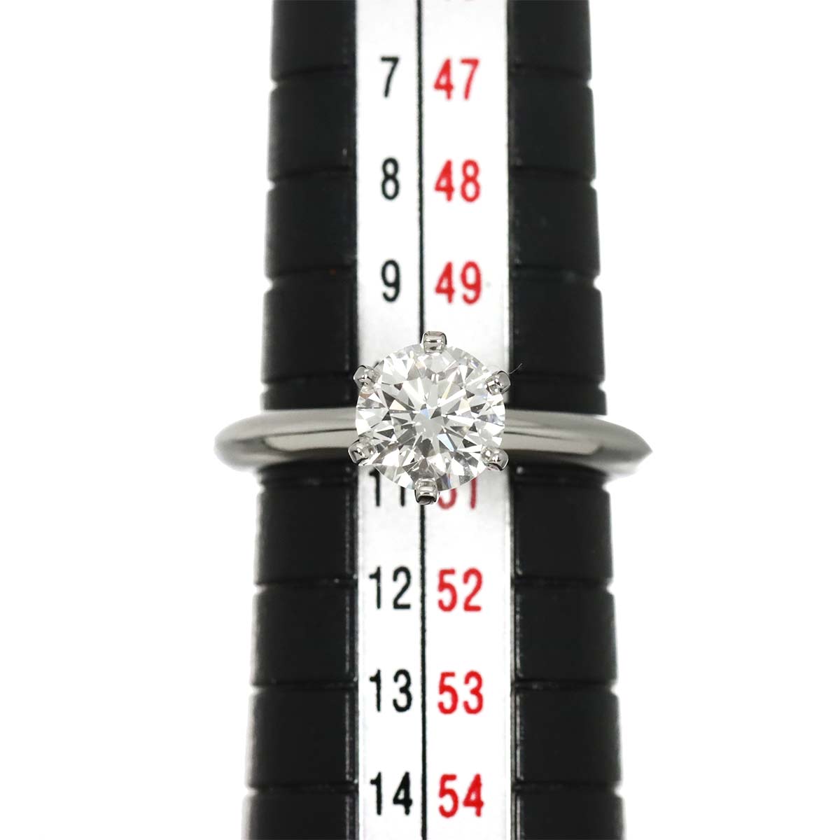 Diamond 1.05ct I/VS1/3EX Ring Pt Platinum Size5.25-5.5(US)