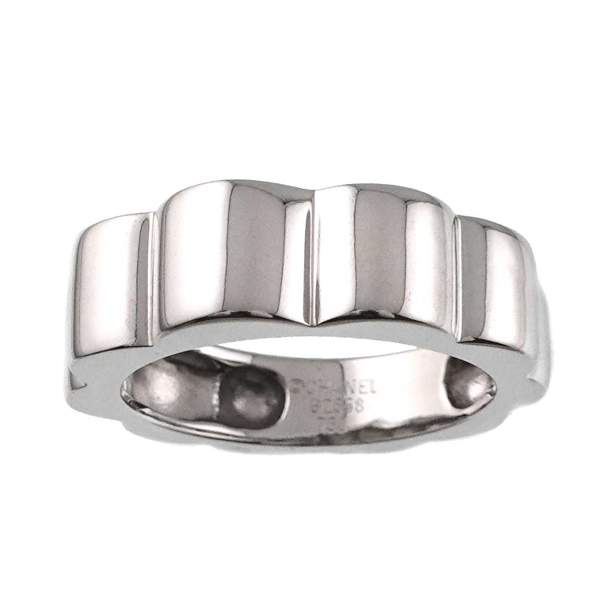 Profile de Camellia Ring 18K WG 750 Size4.5(US)