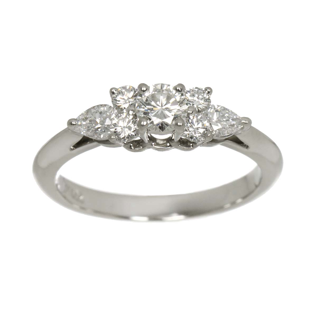 Diamond Ring Platinum size5.25(US)