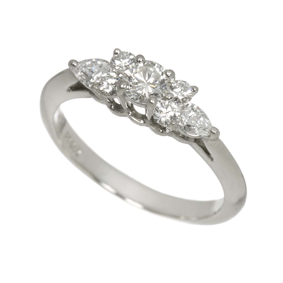 Diamond Ring Platinum size5.25(US)