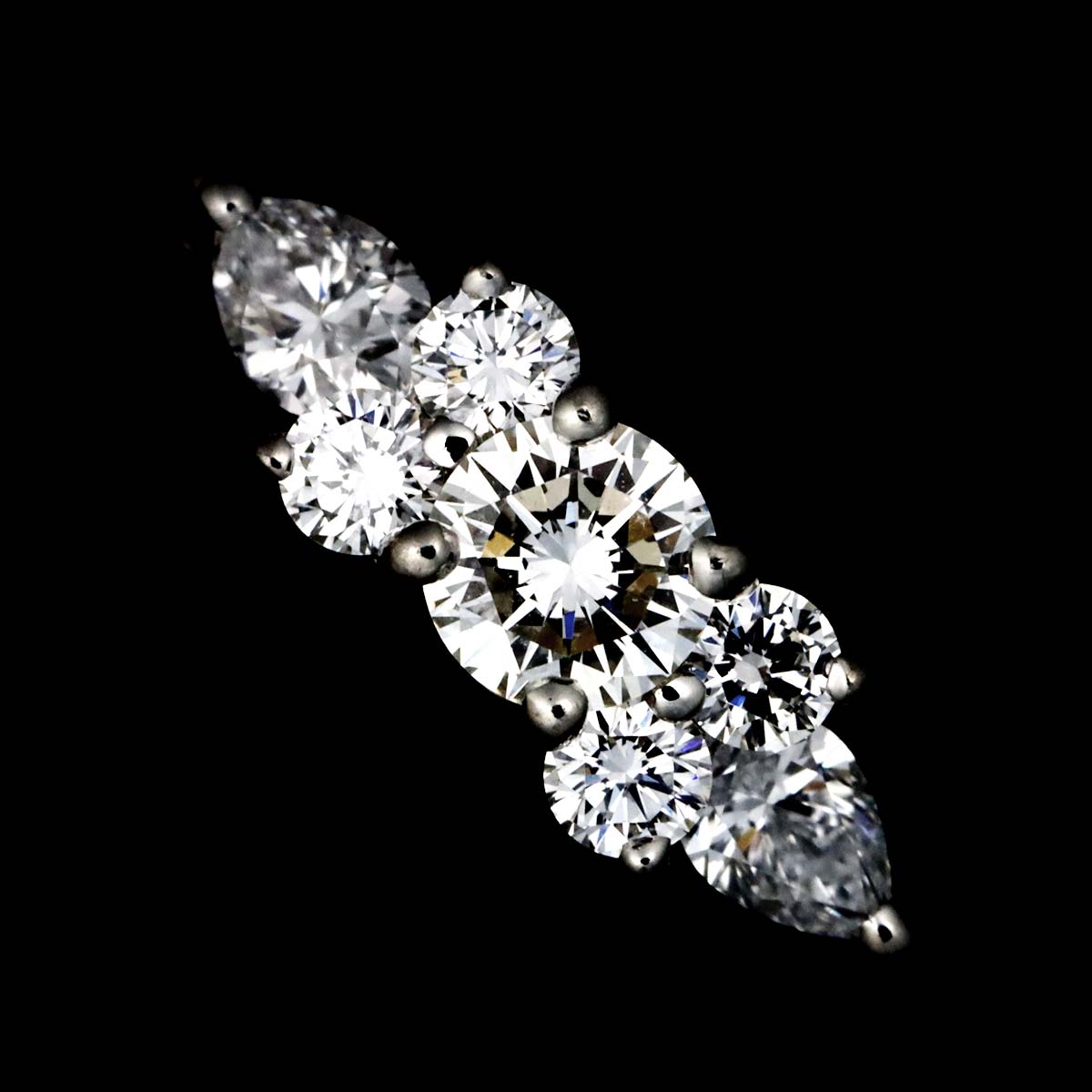 Diamond Ring Platinum size5.25(US)