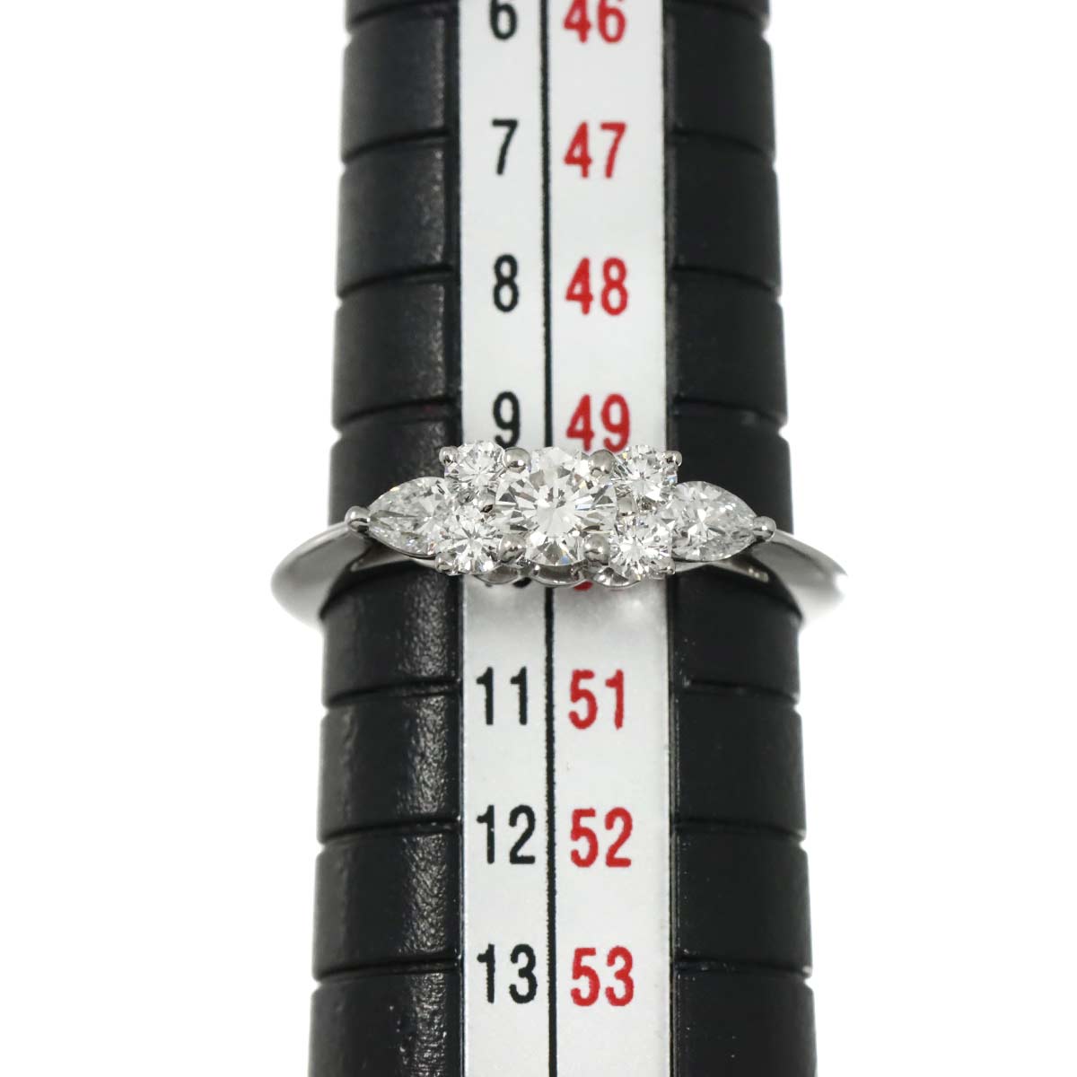 Diamond Ring Platinum size5.25(US)