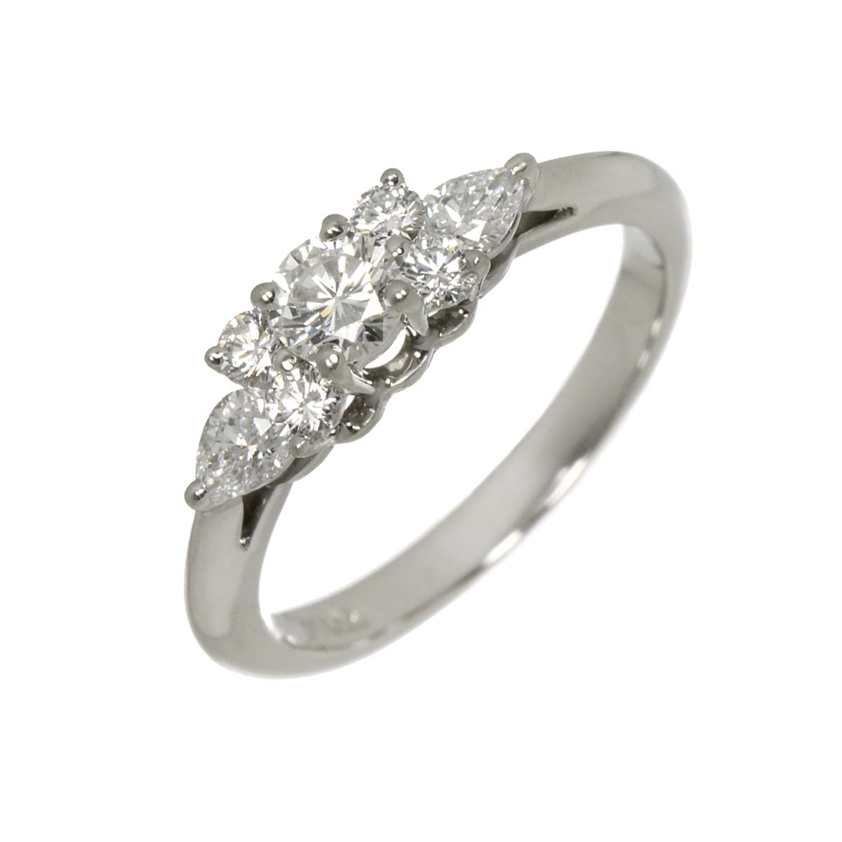 Diamond Ring Platinum size5.25(US)