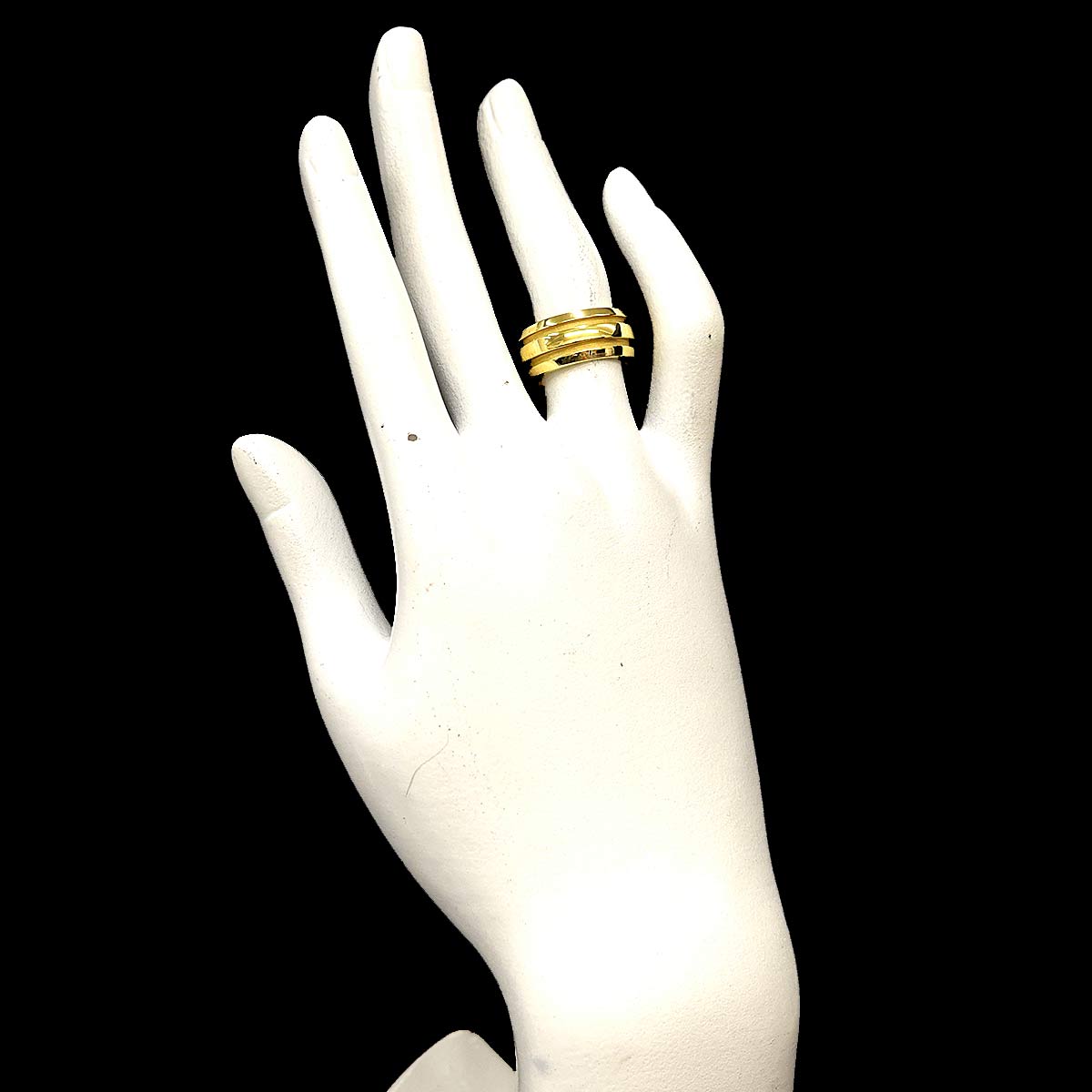 Atlas Ring 18K YG 750 Size5.75-6(US)