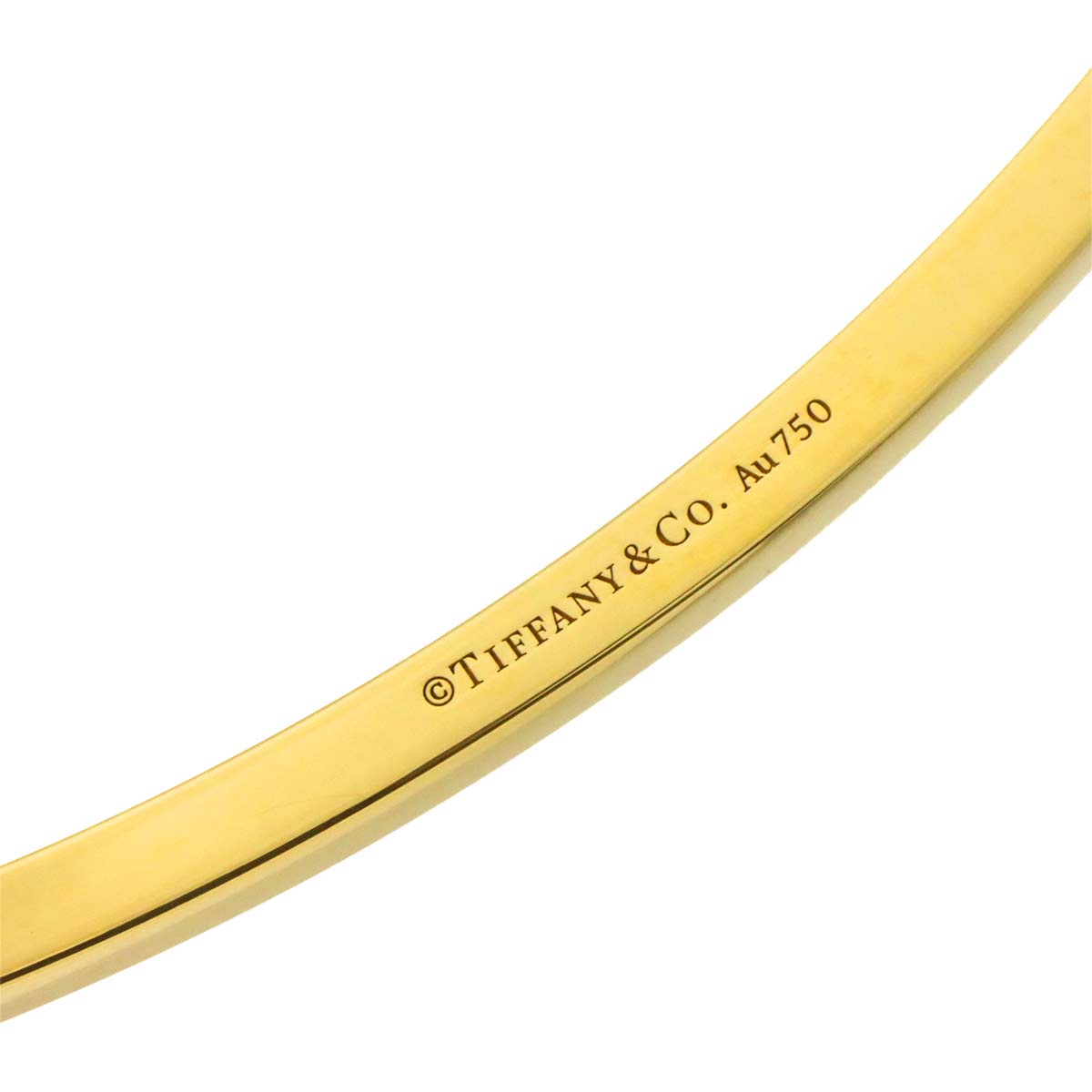 T Smile Large Necklace 18K Yellow Gold 750