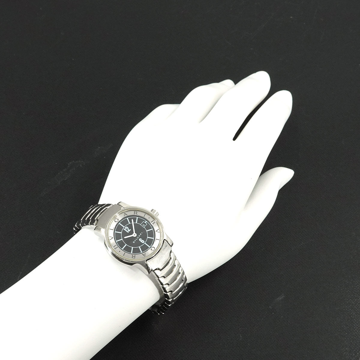 Solo tempo ST29S Date Quartz Black Dial Ladies Watch