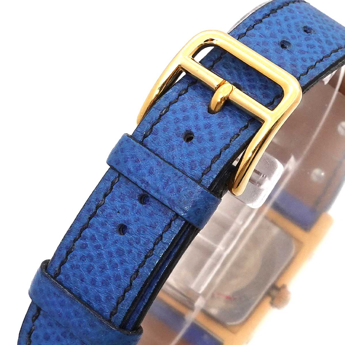 Medor Vintage pyramid Gold studs Quartz White Dial Ladies