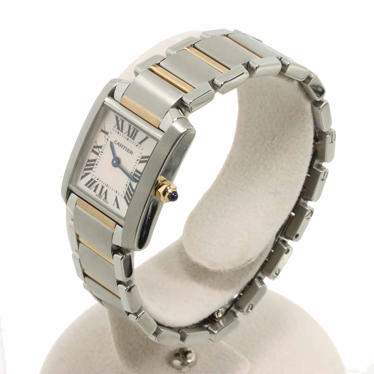 Tank Francaise SM W51027Q4 750 PG Quartz Pink Shell Dial