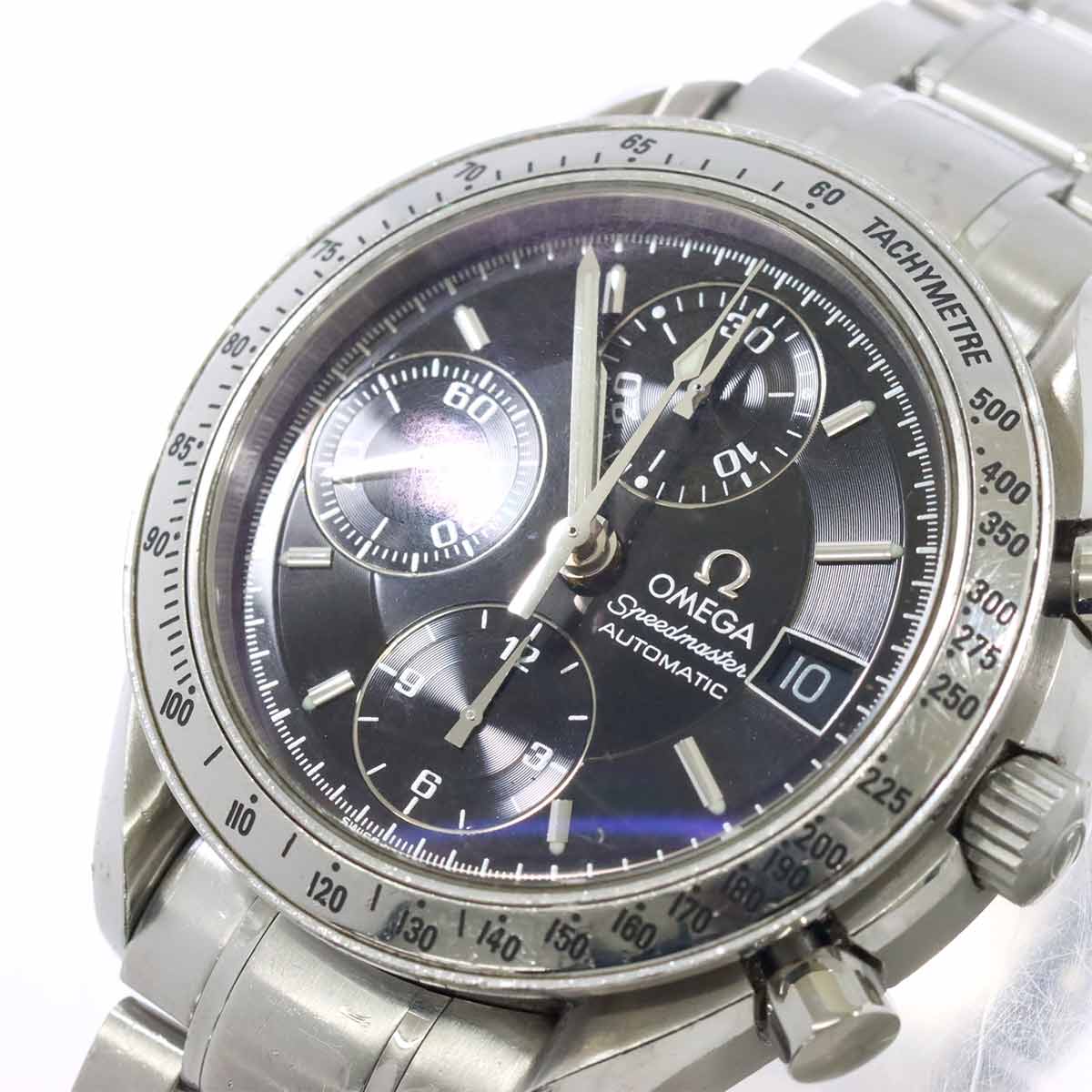 Speedmaster Date 3513.50 Chronograph Automatic Black Dial Mens