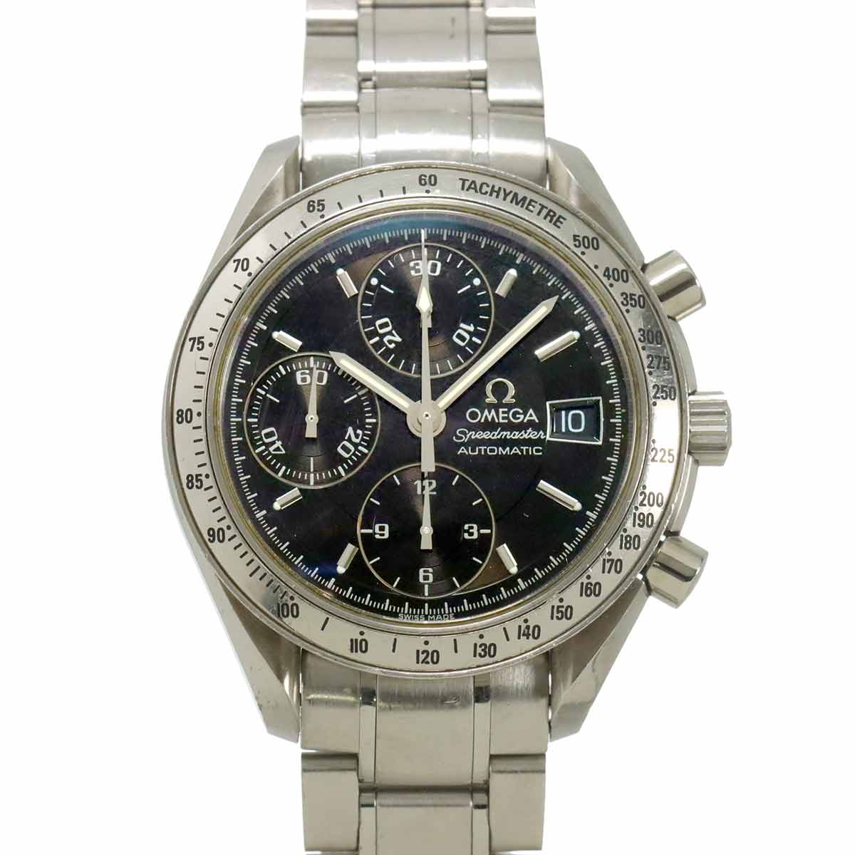 Speedmaster Date 3513.50 Chronograph Automatic Black Dial Mens