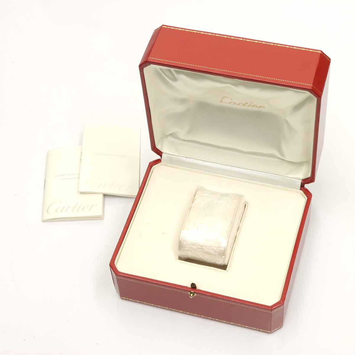 Santos Galbee LM W20018D6 Quartz Cream Dial Mens Watch