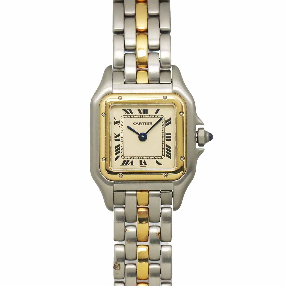 Panthere one Row SM Quartz W25029B5 YG Ladies Watch
