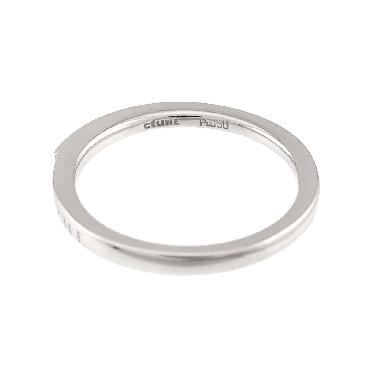 Diamond Ring Pt Platinum Size4(US)