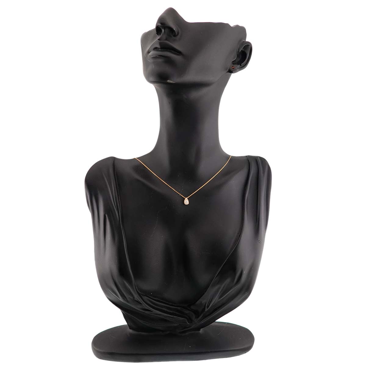 Diamond 0.12ct Necklace 18K Yellow Gold 750