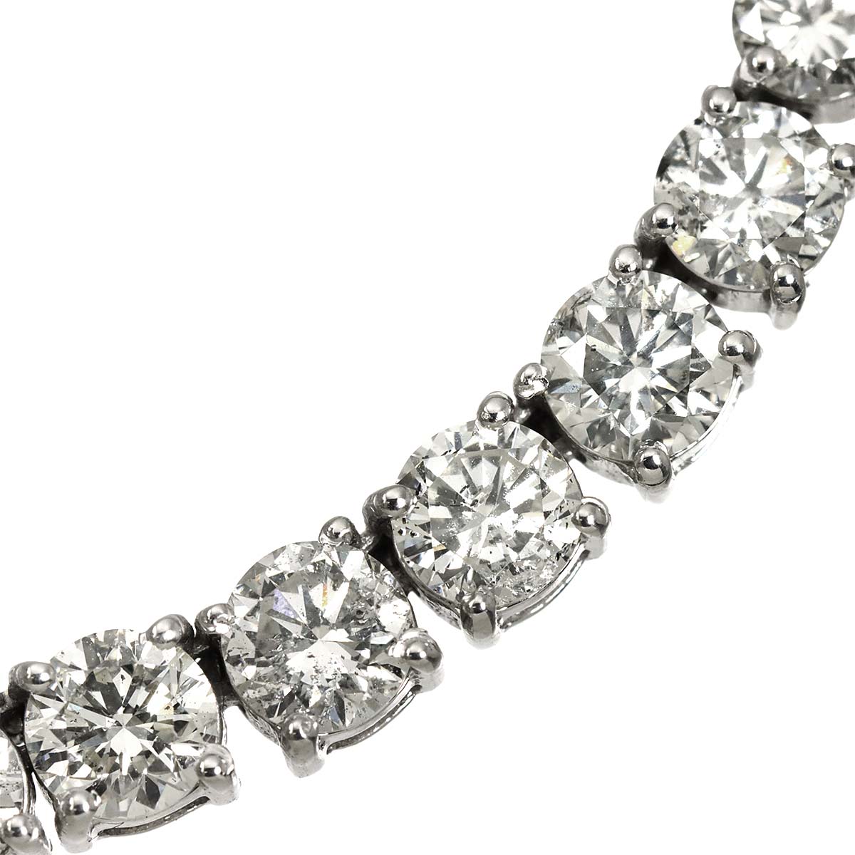 Diamond 11.63ct Necklace 18K WG White Gold 750