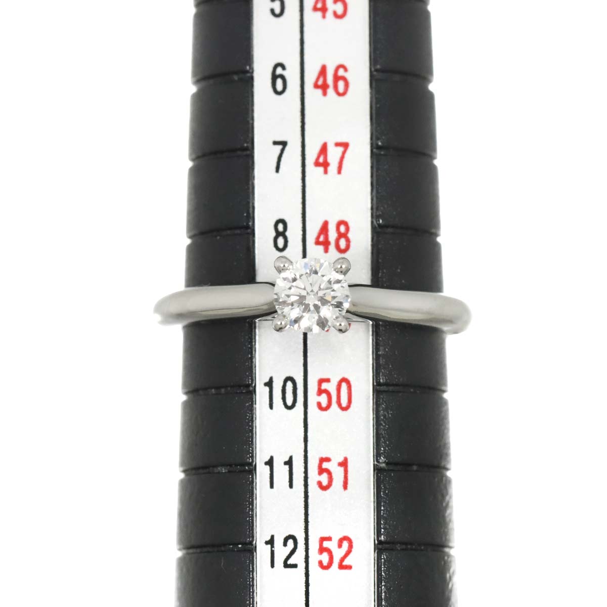 Diamond 0.30ct D/VVS2/3EX Ring Platinum size49 4.75-5(US)