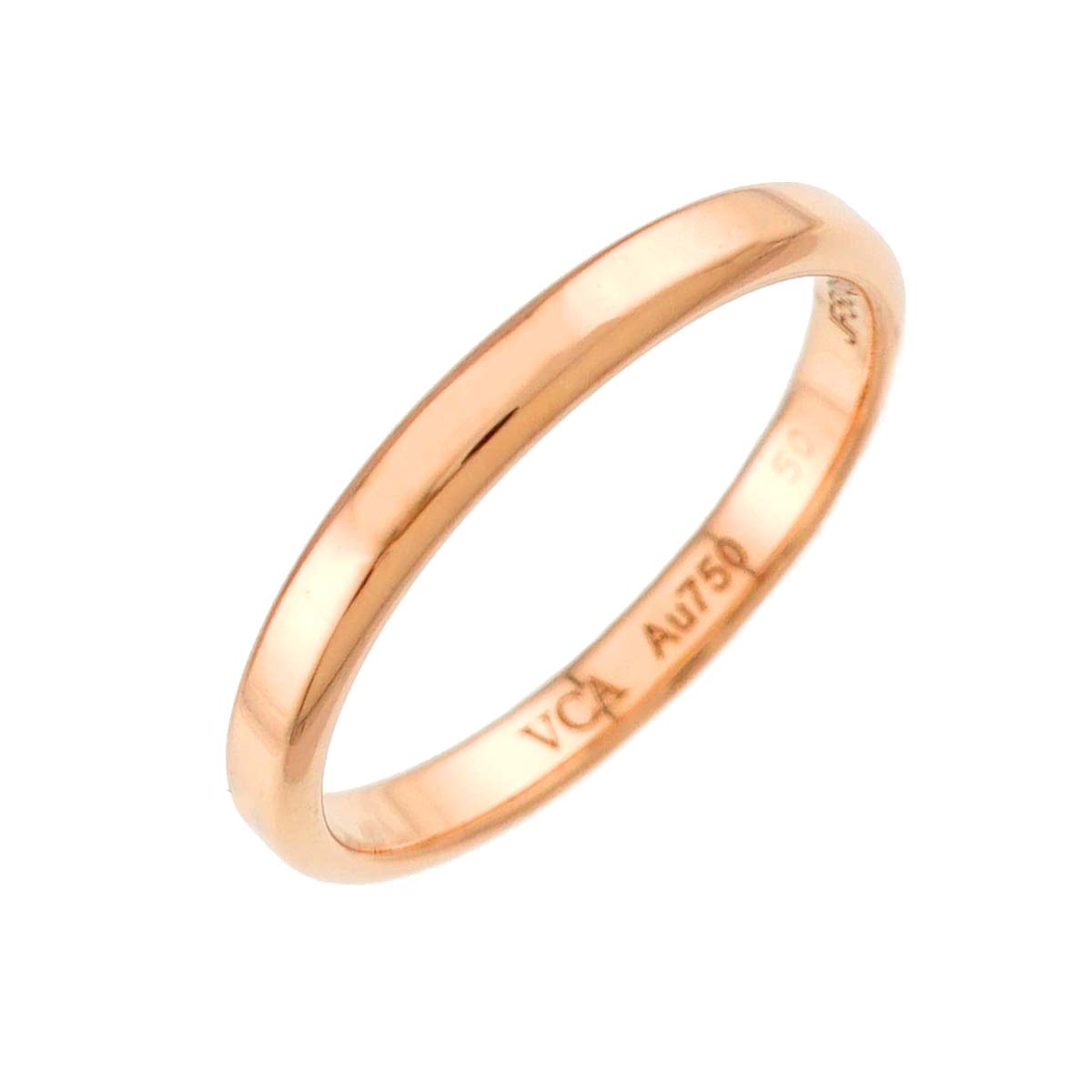 Ring 18K Pink Gold 750 size50 5.25(US)
