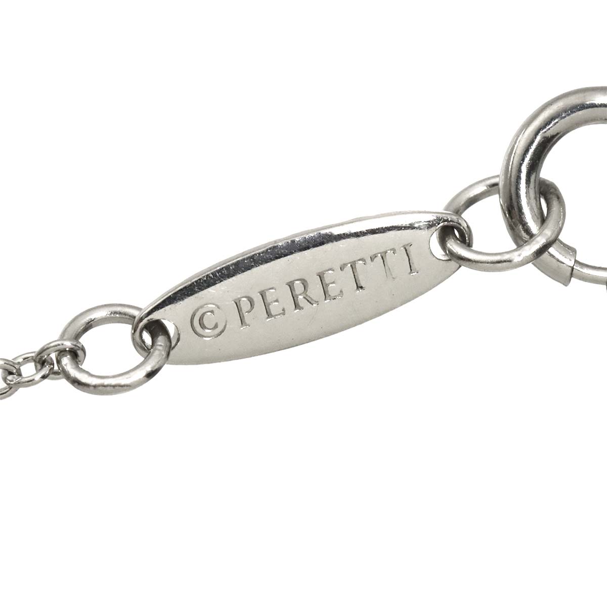 Bean Diamond Necklace Platinum
