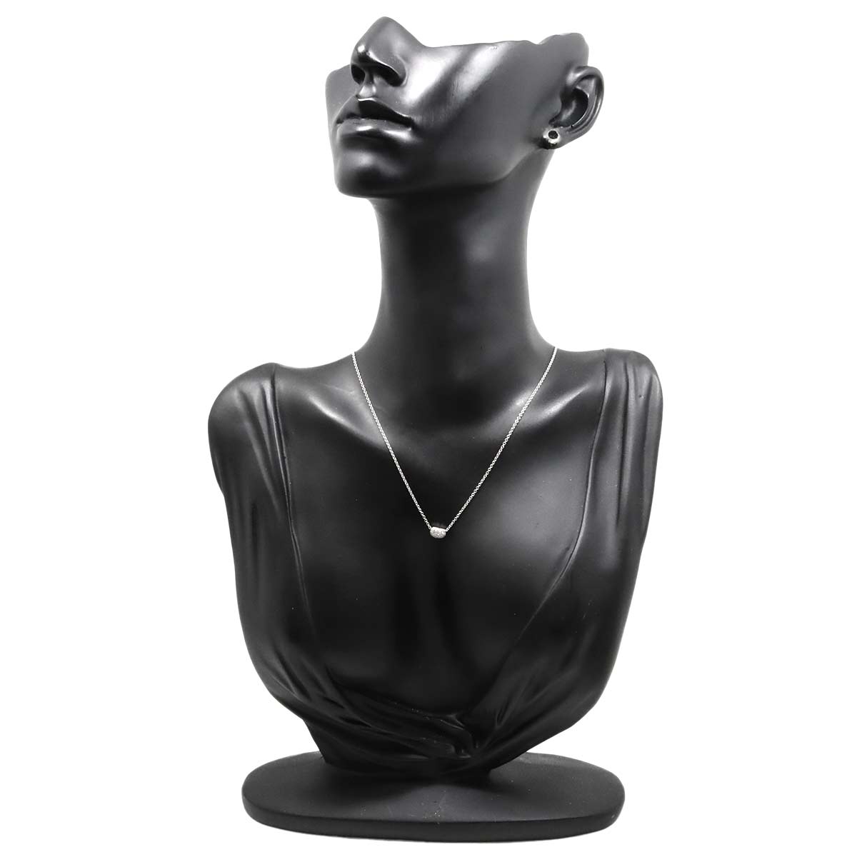 Bean Diamond Necklace Platinum