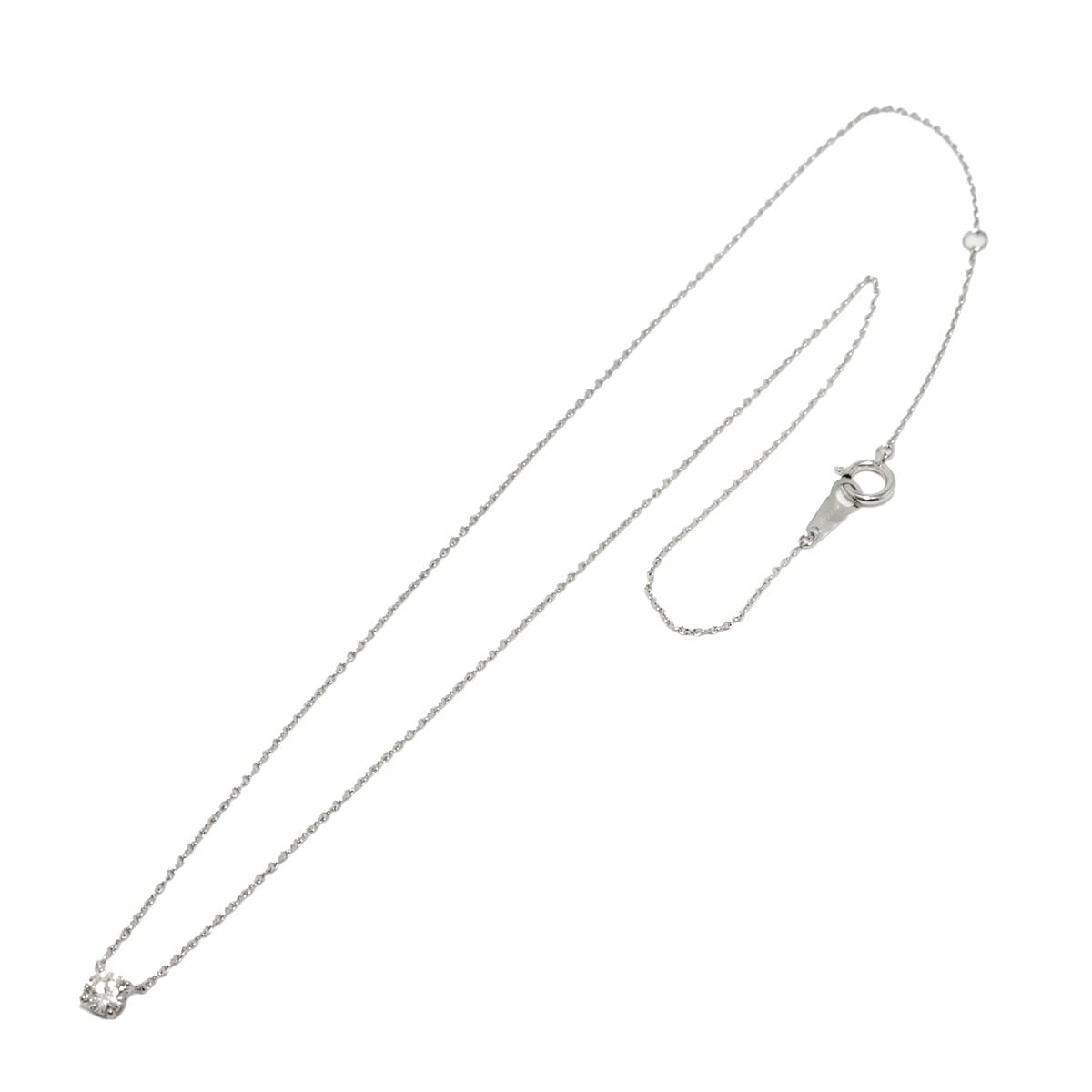 Diamond 0.27ct Necklace Platinum