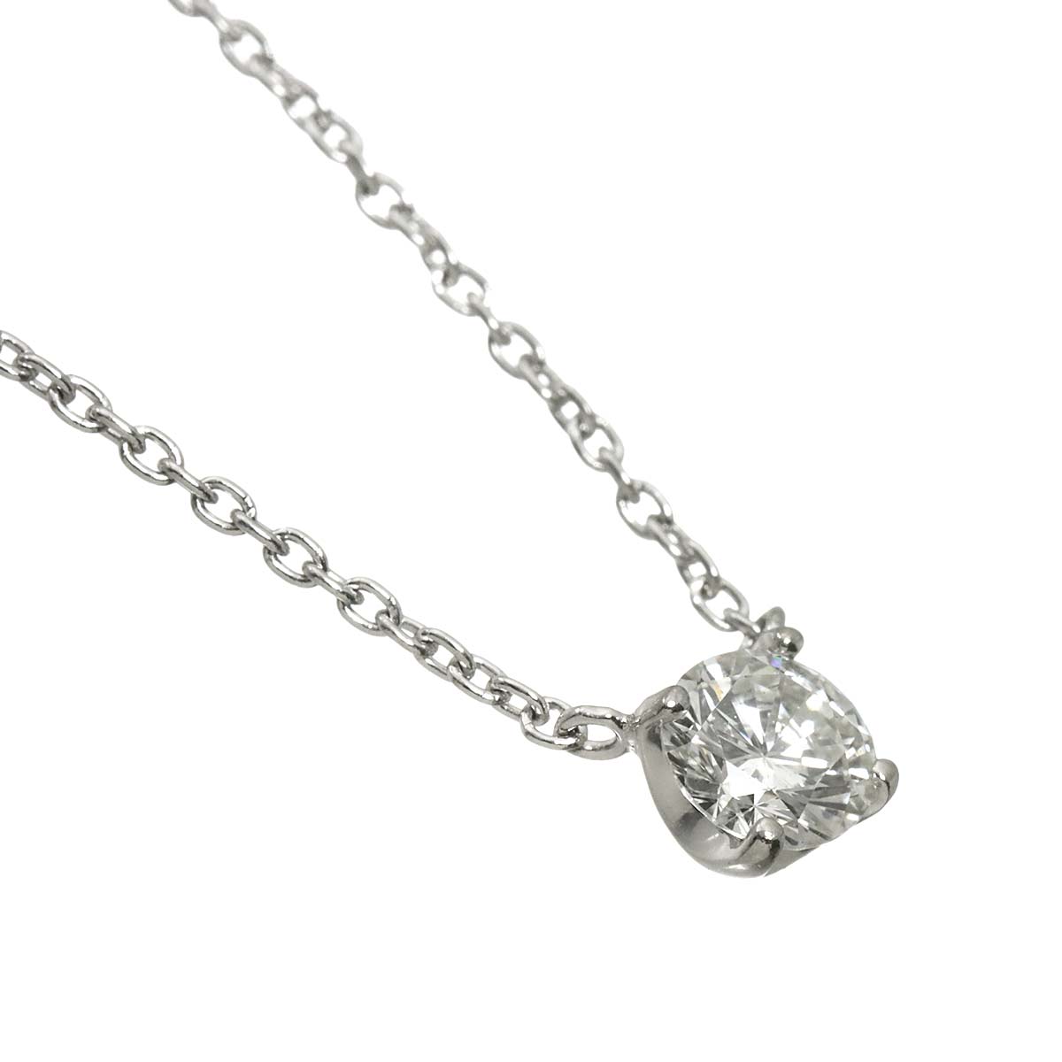 Diamond 0.27ct Necklace Platinum