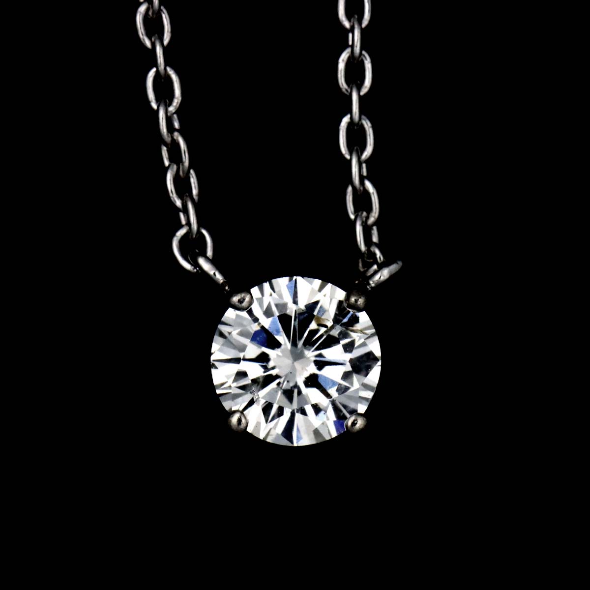 Diamond 0.27ct Necklace Platinum