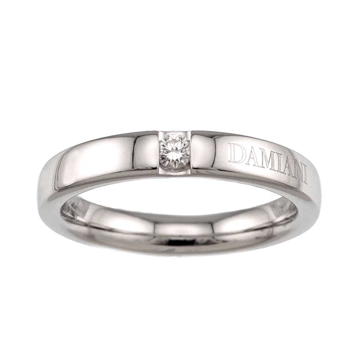 LE FEDI Diamond Ring 18K White Gold 750 size7.25(US)