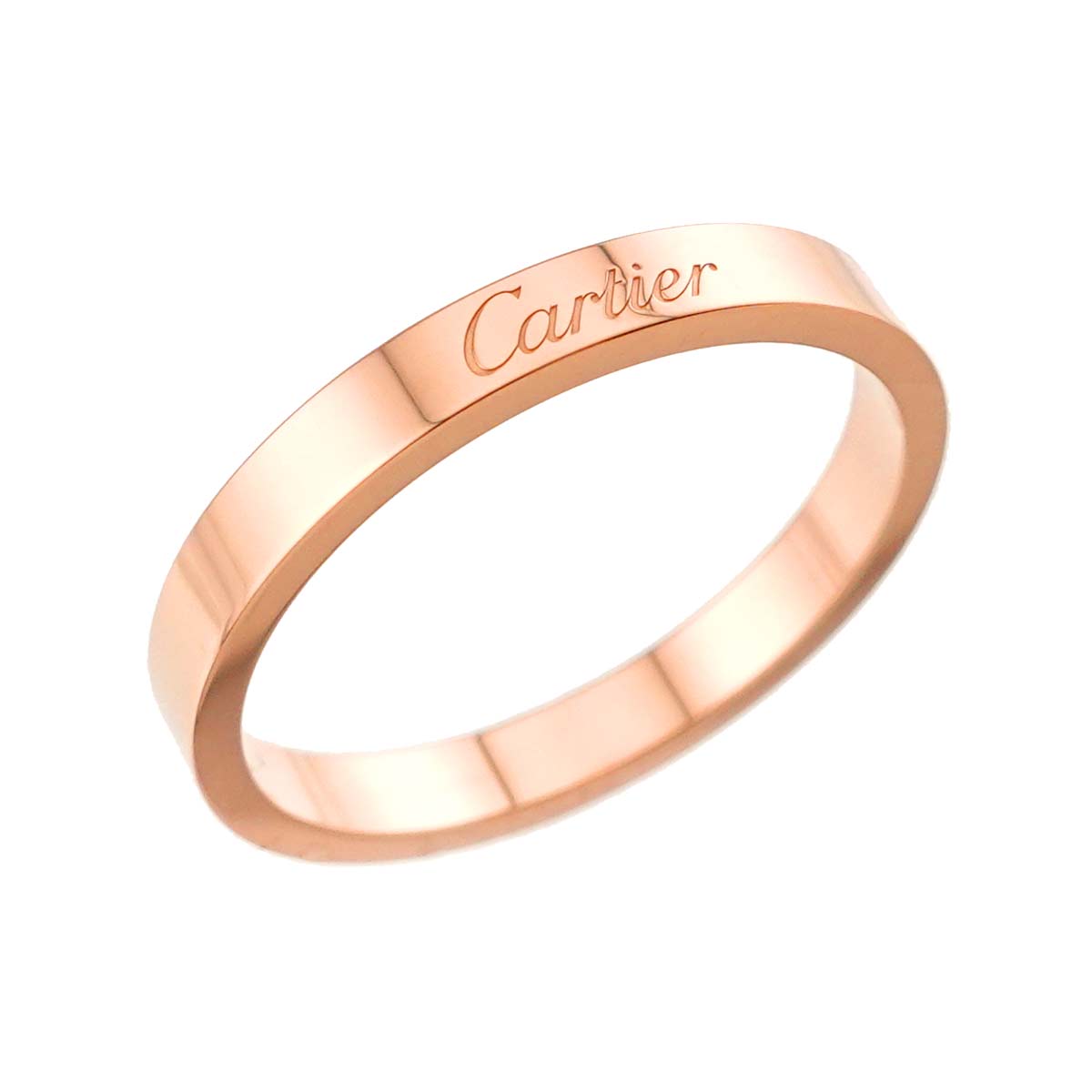 C de Ring 18K Pink Gold 750 Size63 10.25(US)