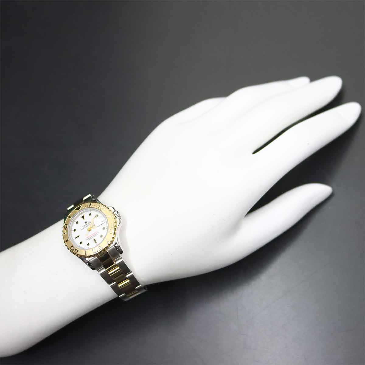 Yacht Master Roresol 69623 Serial U 750 Yellow Gold Ladies