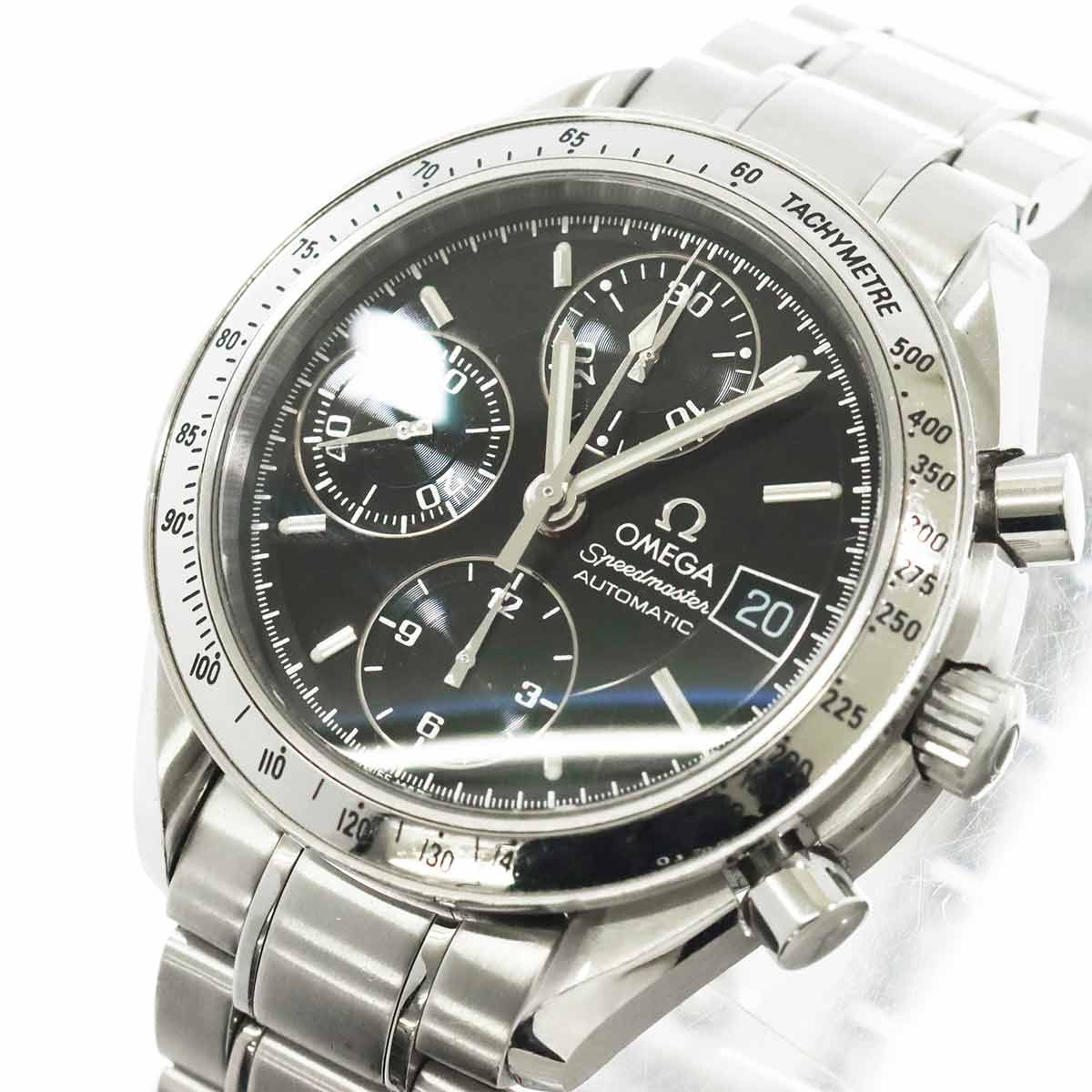 Speedmaster Date 3513.50 Chronograph Automatic Black Dial Mens