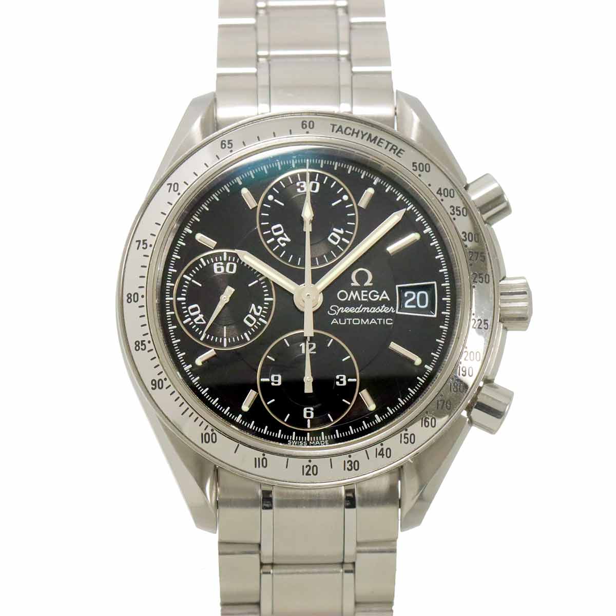Speedmaster Date 3513.50 Chronograph Automatic Black Dial Mens